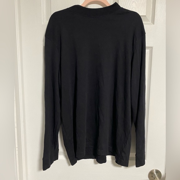 CROFT&BARROW Black Mockneck Sweater - Picture 1 of 3